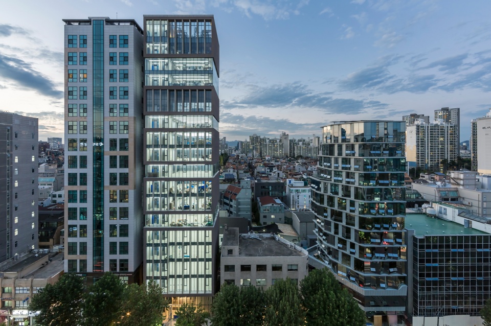 bamboo tower by unsangdong architects