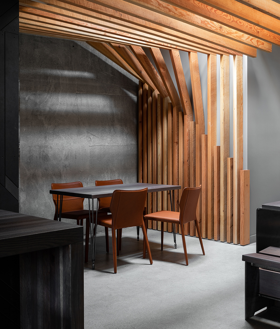 leftcraft restaurant by graham baba architects