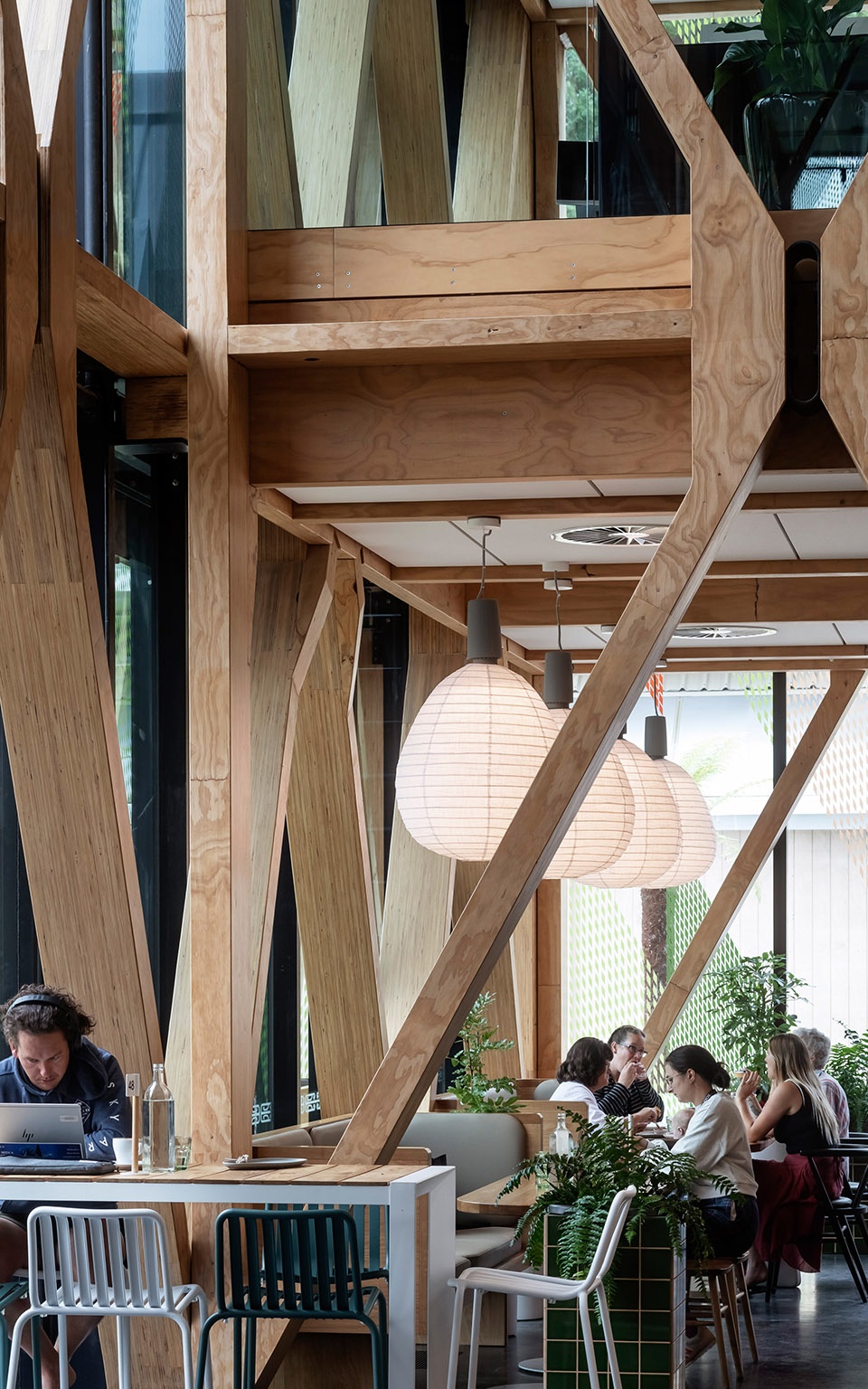 Te Whare Nui o Tuteata The SCION Timber Innovation Hub by RTA Studio Irving Smith Architects