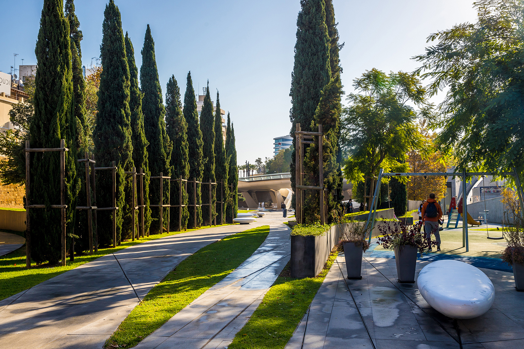 eleftheria square by zaha hadid architects