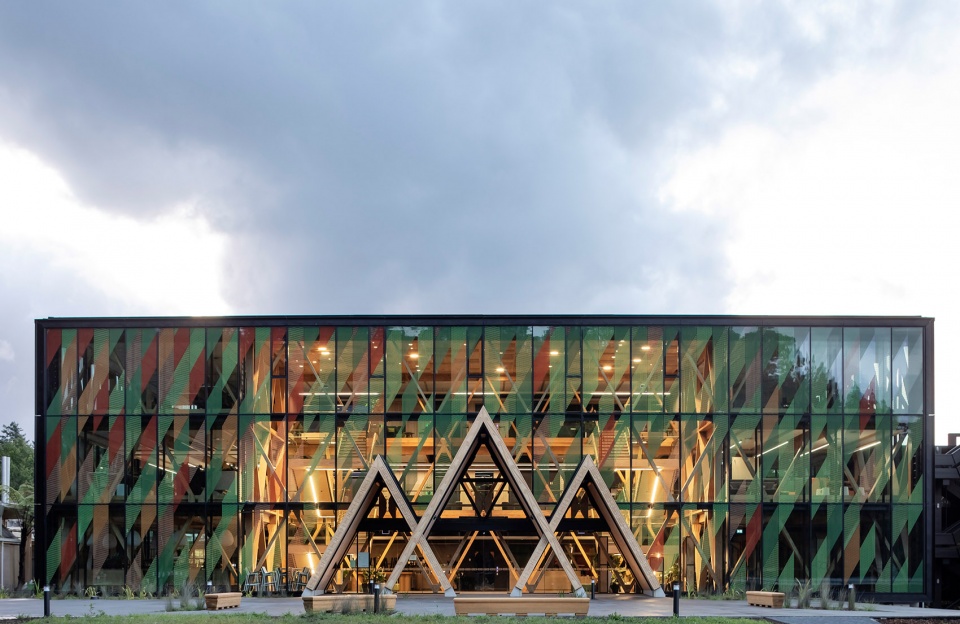 Te Whare Nui o Tuteata The SCION Timber Innovation Hub by RTA Studio Irving Smith Architects