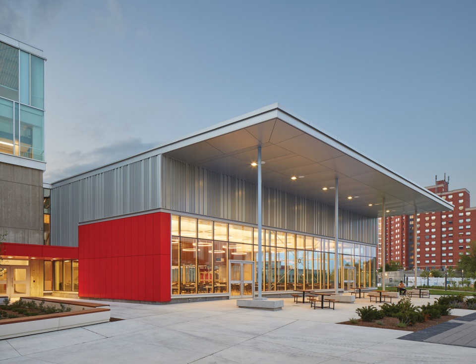 Newnham Campus Food Hall Seneca College by Taylor Smyth Architects