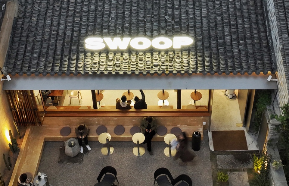 swoop coffee and taixi restaurant china by hangzhou guantang interior design