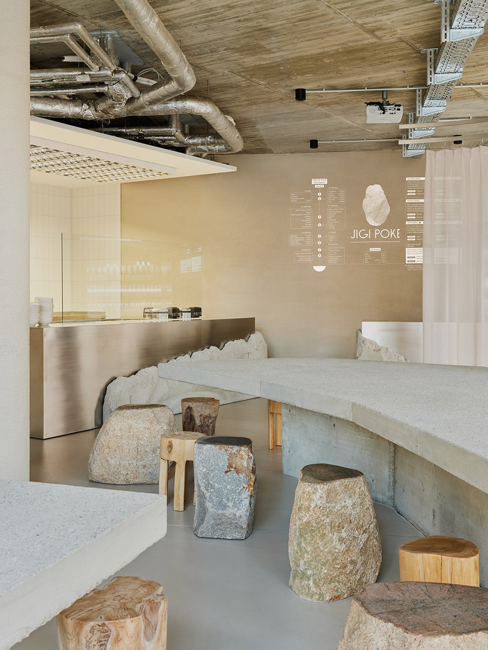 JIGI Poke Restaurant by VAUST studio