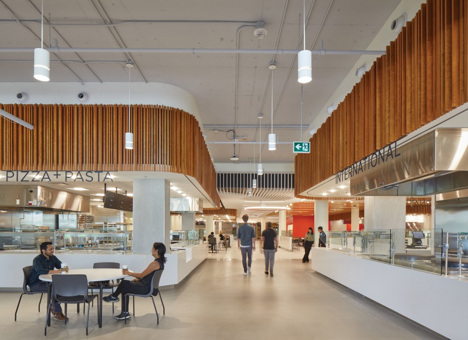 Newnham Campus Food Hall Seneca College by Taylor Smyth Architects