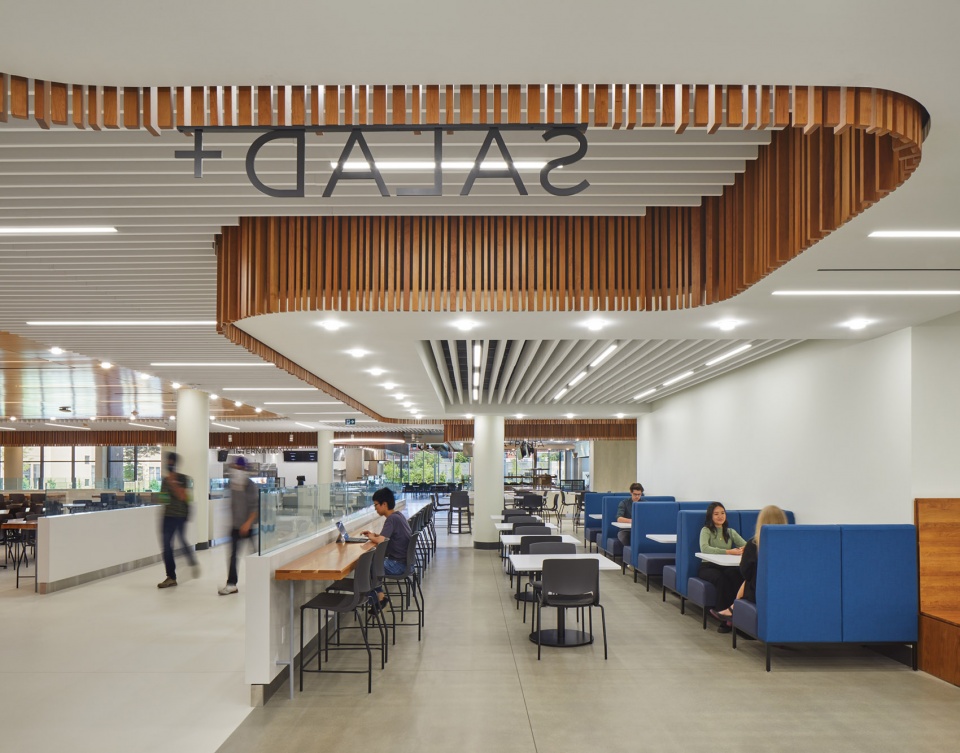 Newnham Campus Food Hall Seneca College by Taylor Smyth Architects