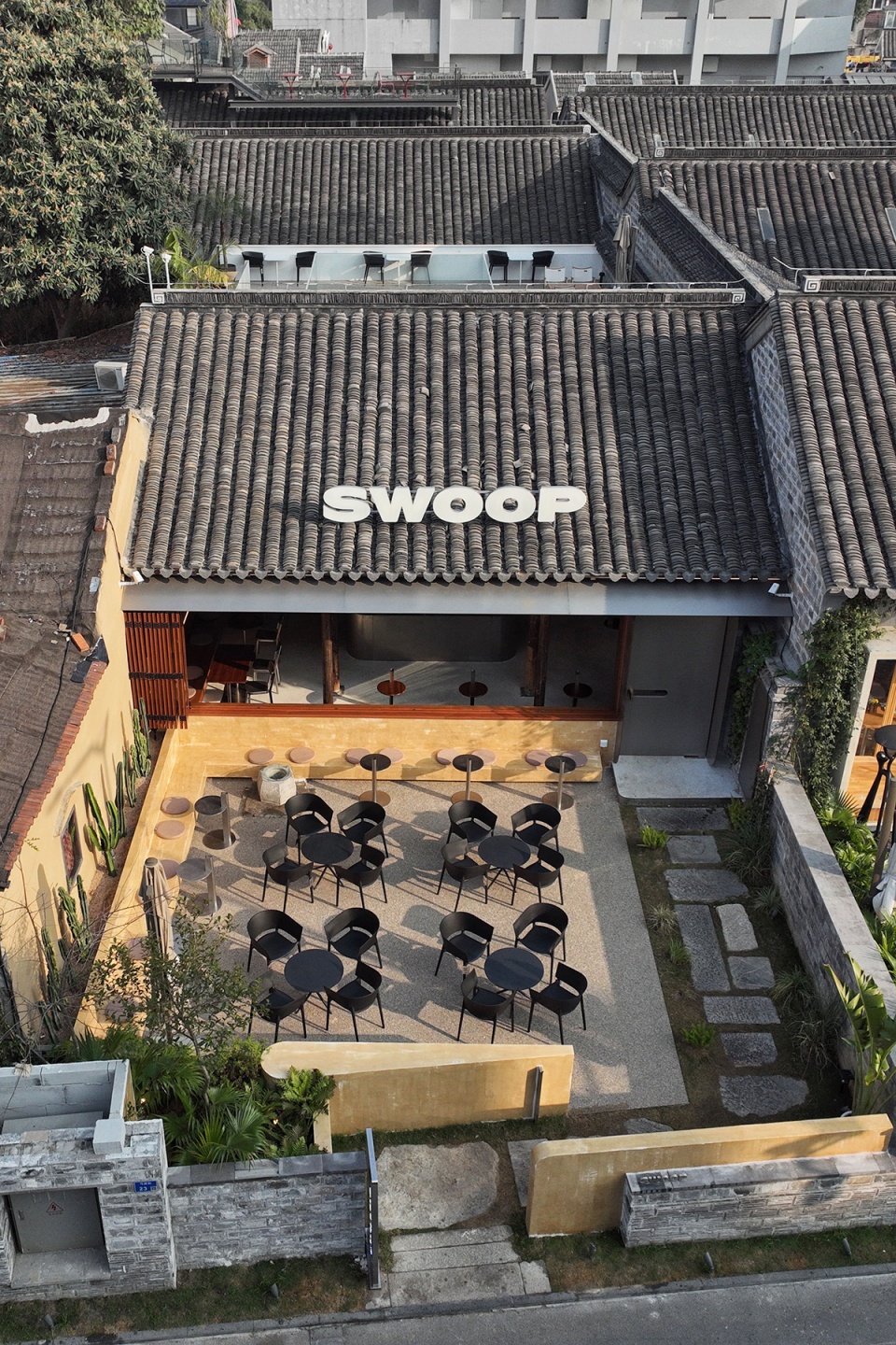swoop coffee and taixi restaurant china by hangzhou guantang interior design