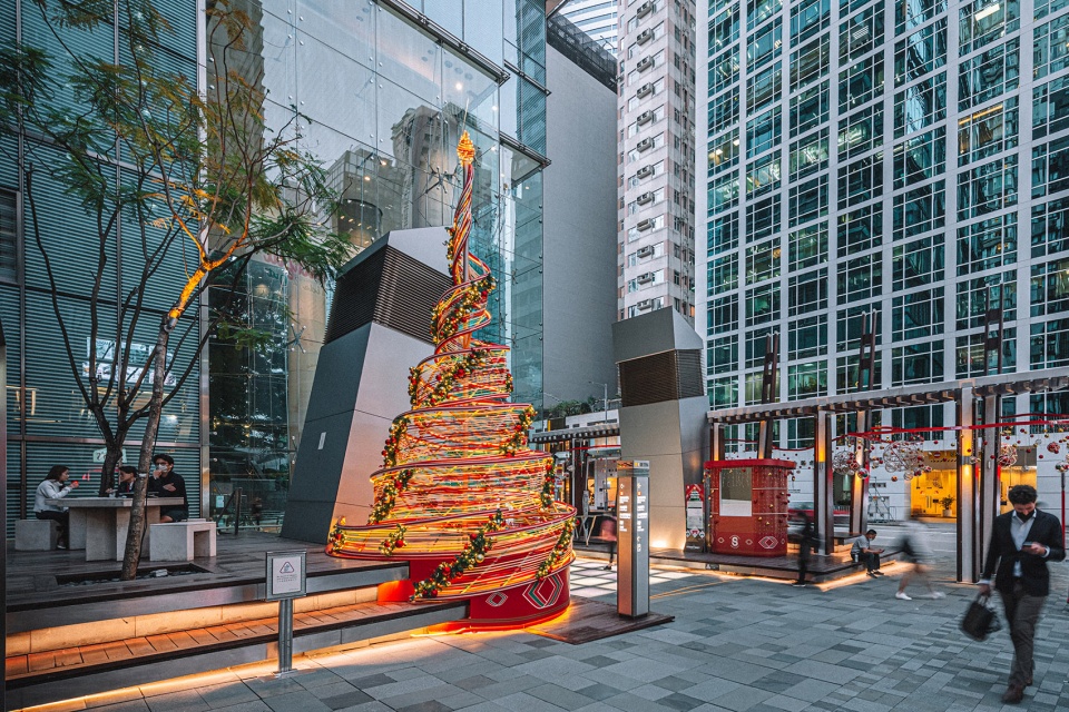 Christmas Installation Starstreet AaaM Architects