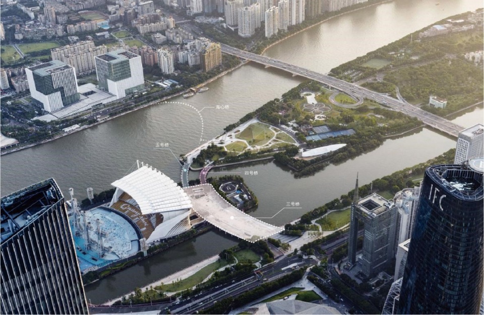 Haixin Bridge North Bank Landscape Renewal Project SCUT