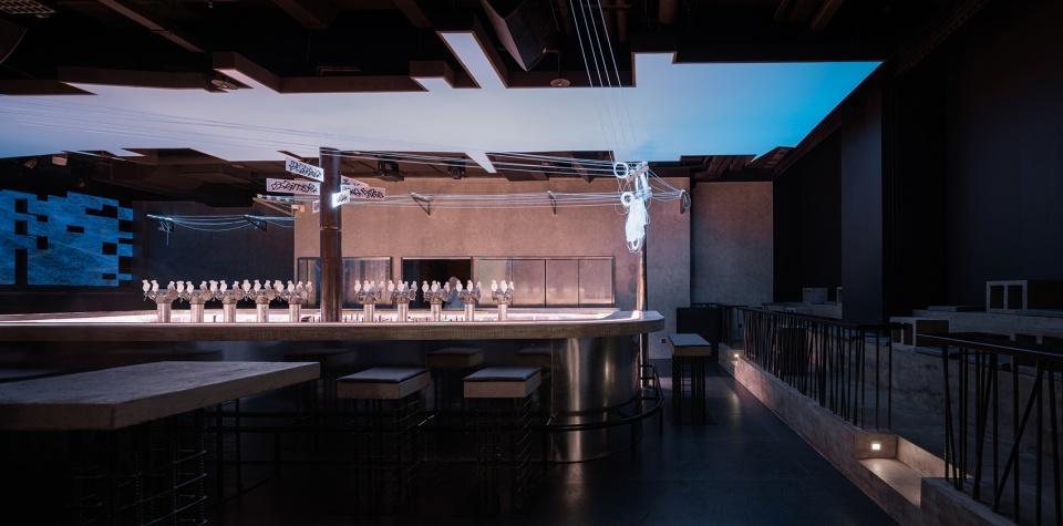 long bar china by unum studio