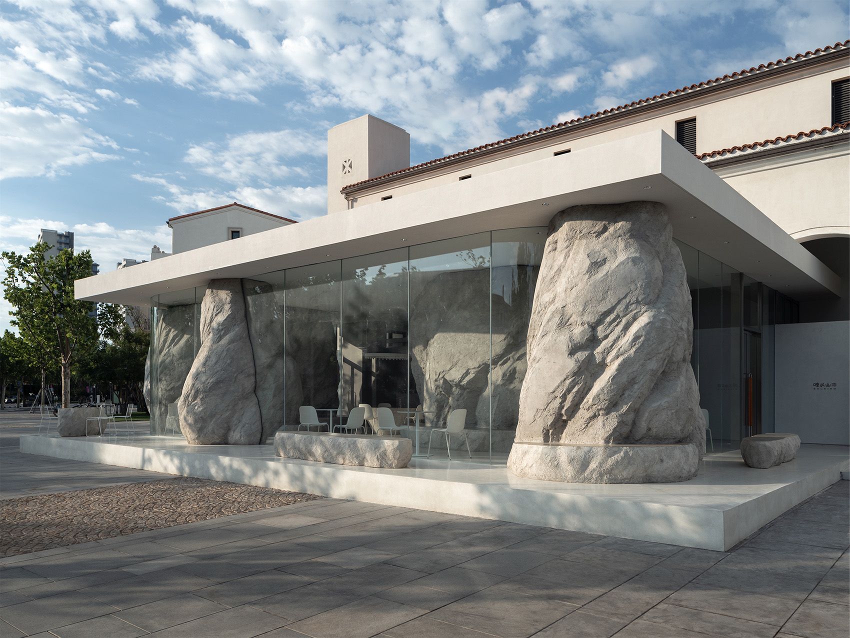 zolaism cafe aranya by b l u e architecture studio