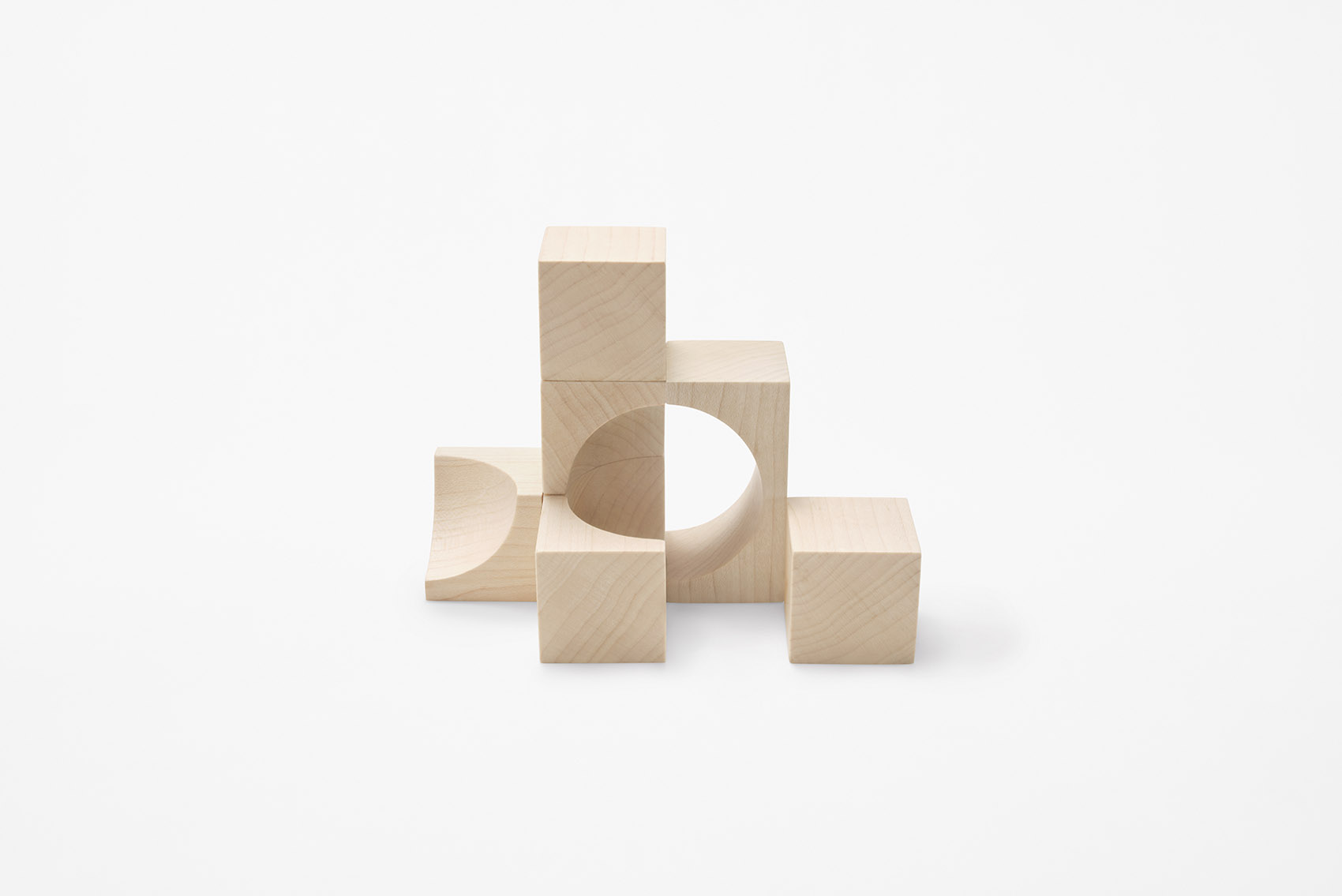 hollow blocks by nendo