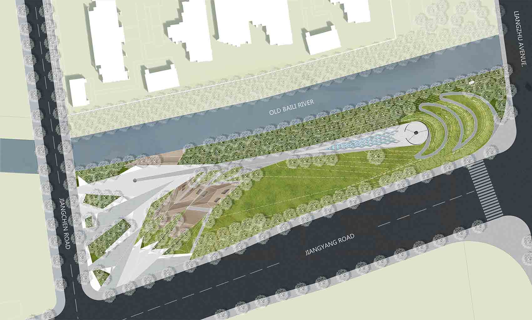 shaoxing mini supernova community park china by hid