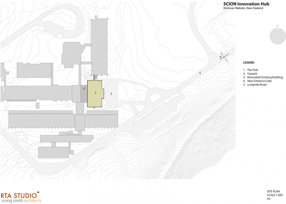Te Whare Nui o Tuteata The SCION Timber Innovation Hub by RTA Studio Irving Smith Architects