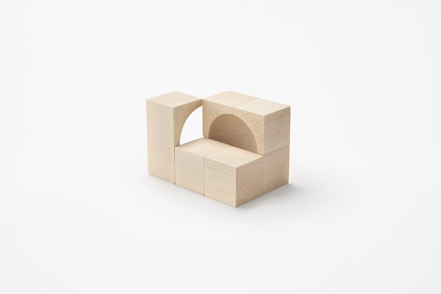 hollow blocks by nendo