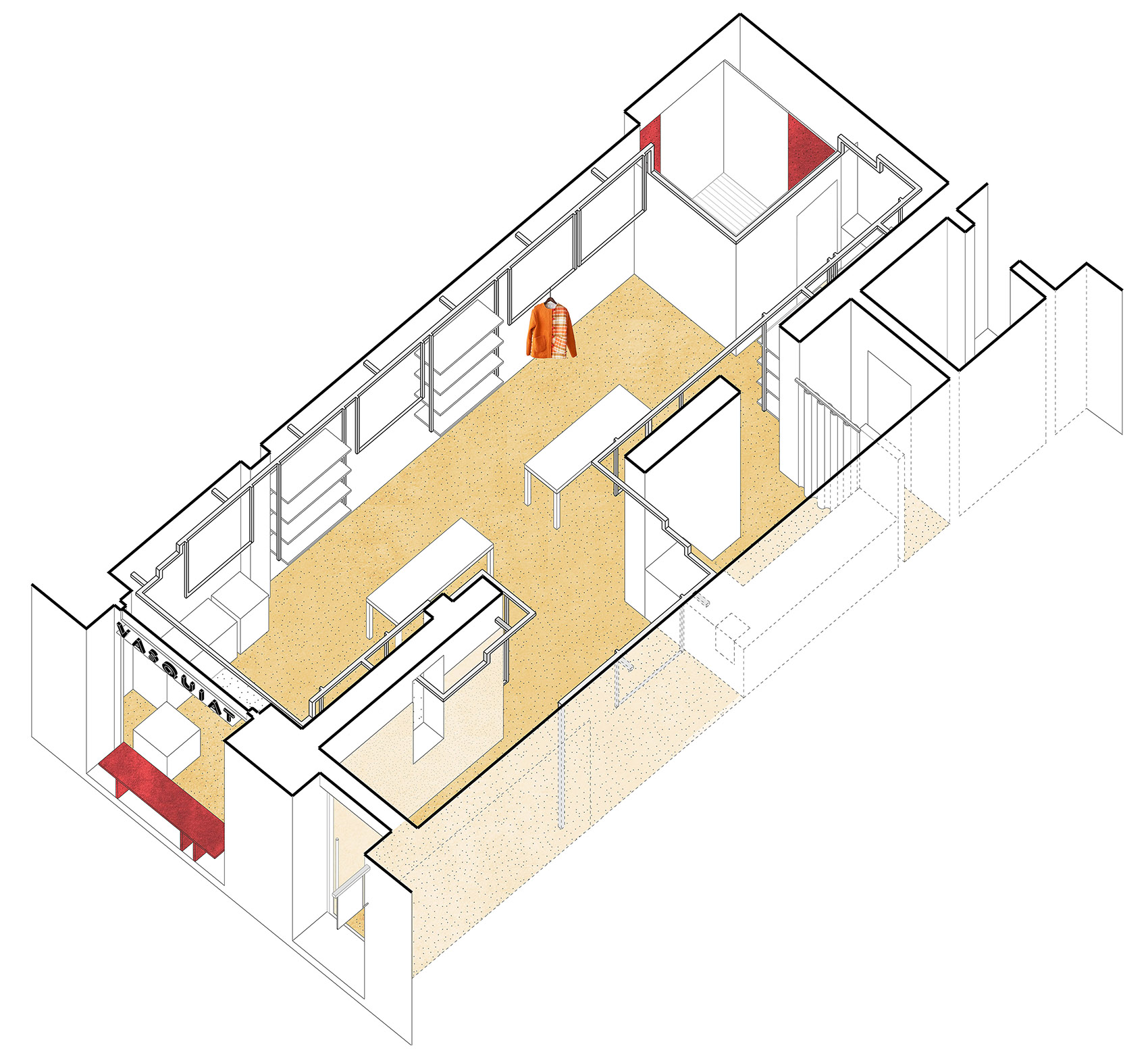 vasquiat room by this is odd gca architects