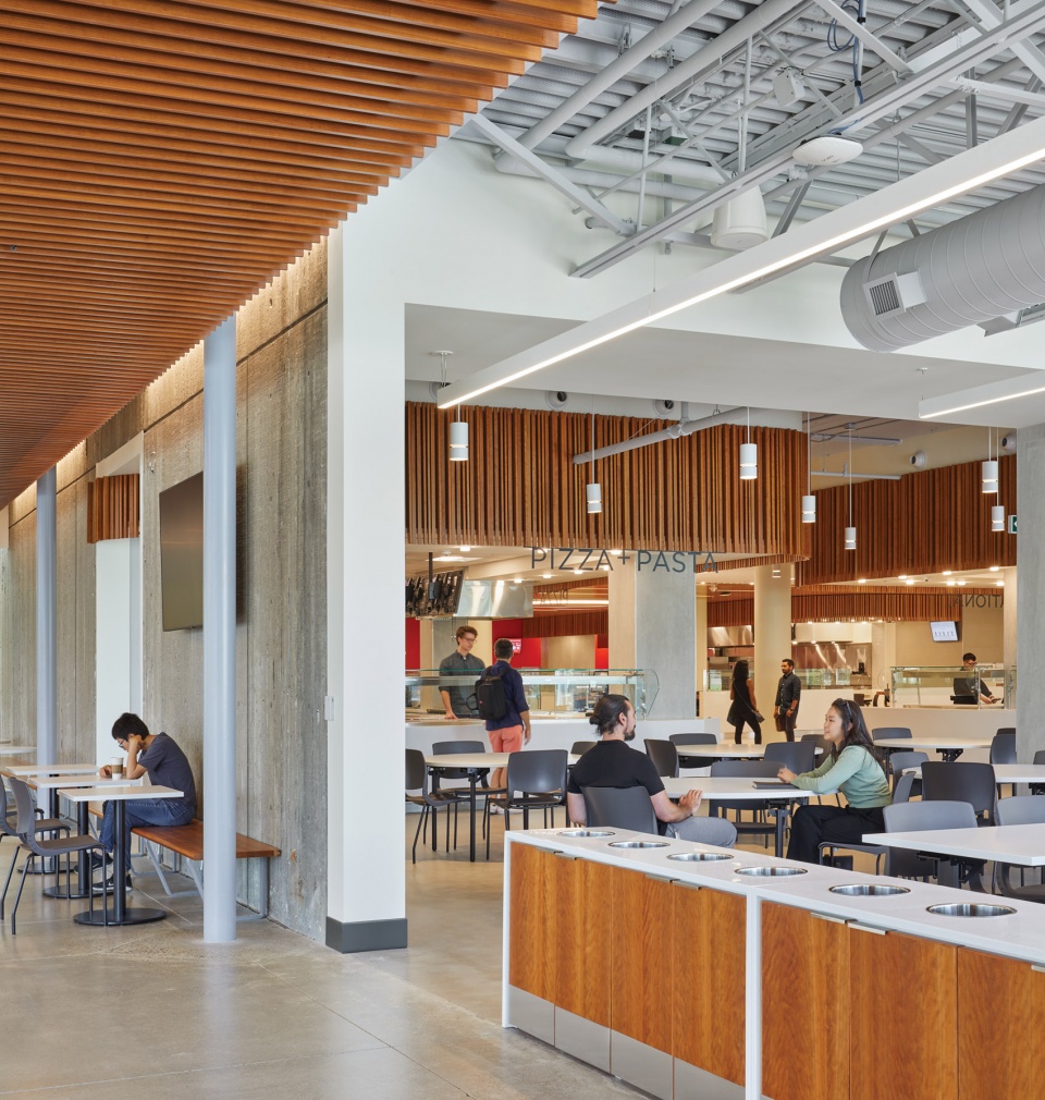 Newnham Campus Food Hall Seneca College by Taylor Smyth Architects