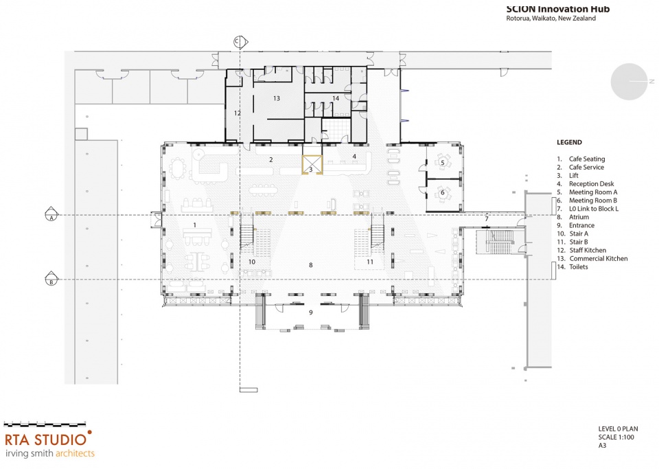 Te Whare Nui o Tuteata The SCION Timber Innovation Hub by RTA Studio Irving Smith Architects