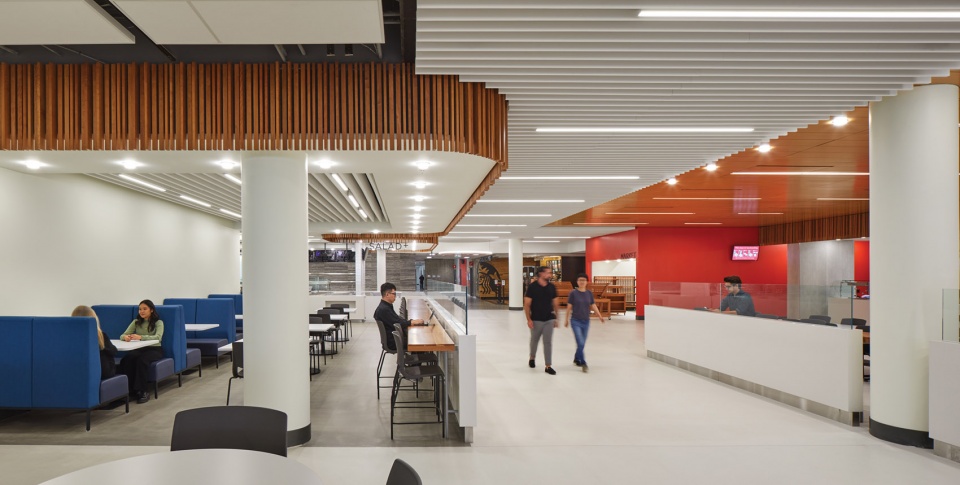 Newnham Campus Food Hall Seneca College by Taylor Smyth Architects0A