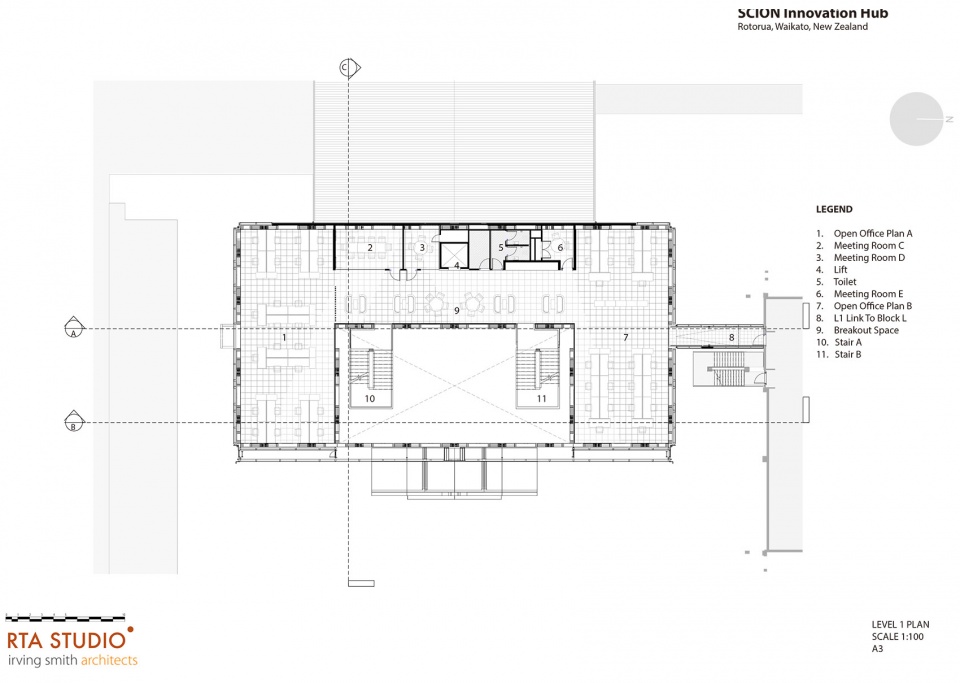 Te Whare Nui o Tuteata The SCION Timber Innovation Hub by RTA Studio Irving Smith Architects