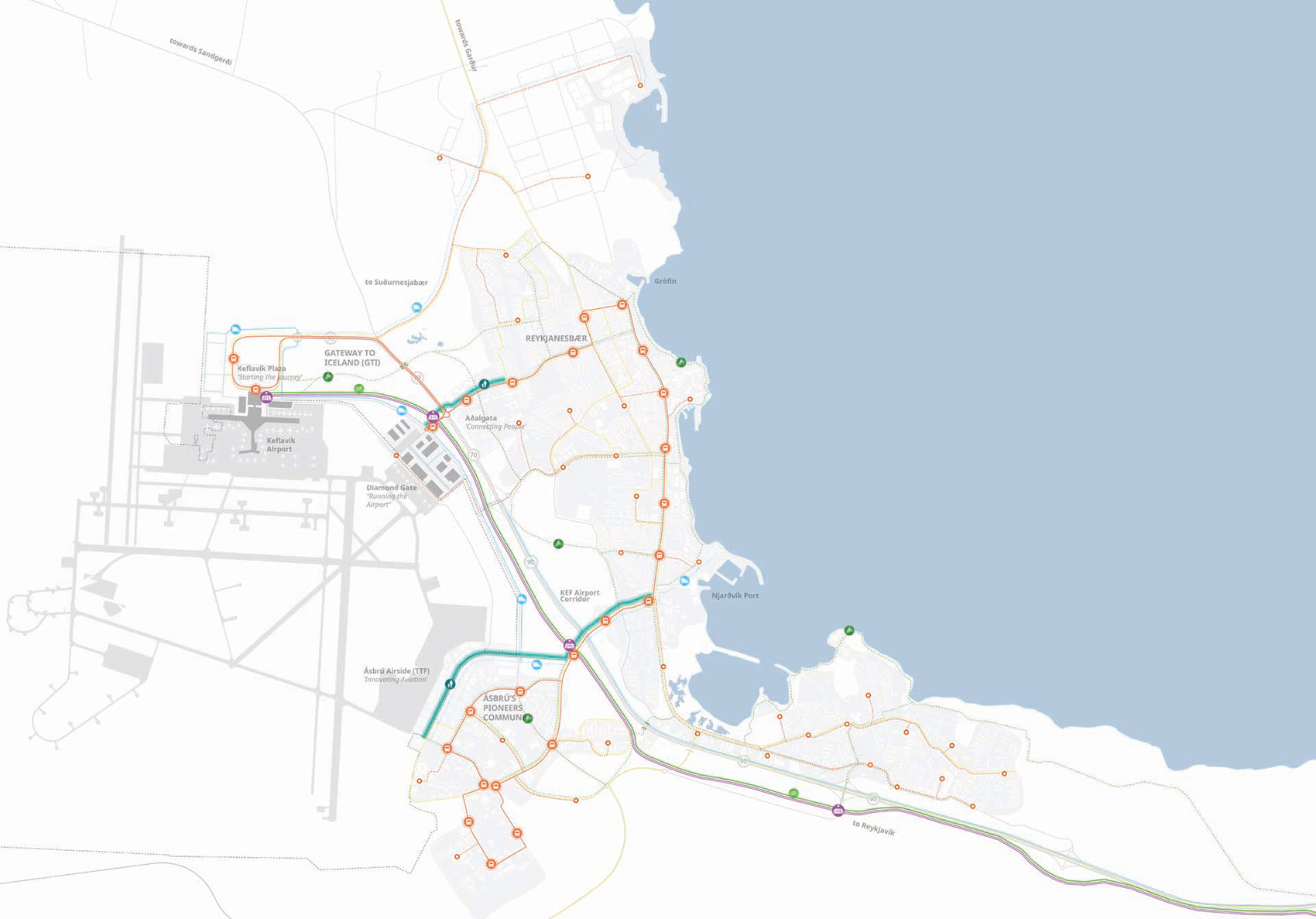 team kcap wins keflavik airport area strategic masterplan competition in iceland