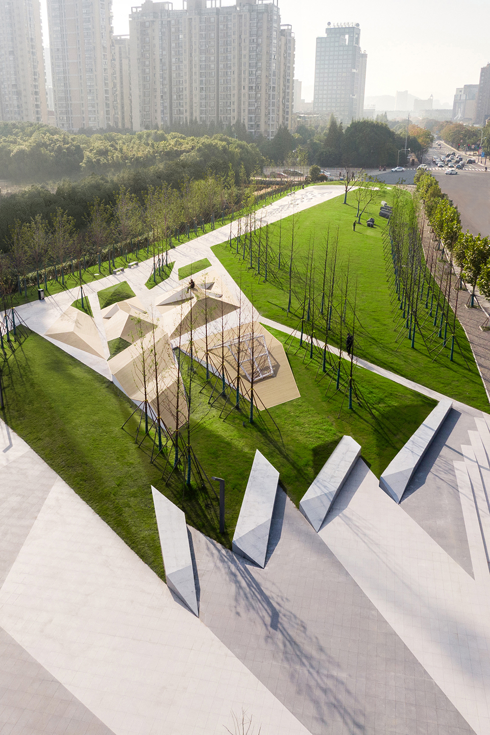 shaoxing mini supernova community park china by hid