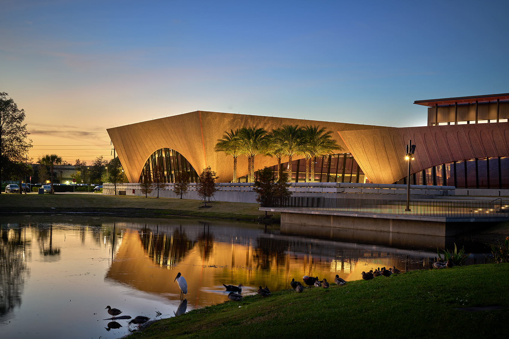 winter park library events center by adjaye associates
