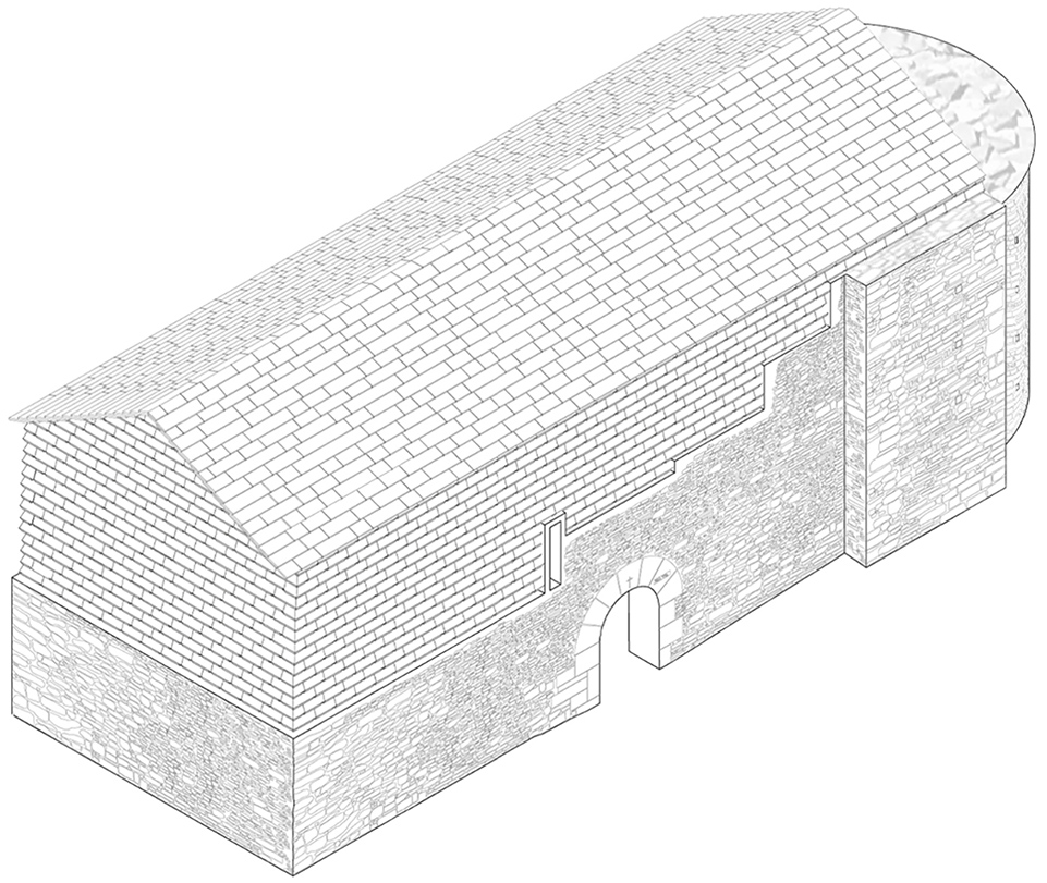 san juan de ruesta hermitage restoration by sebastian arquitectos