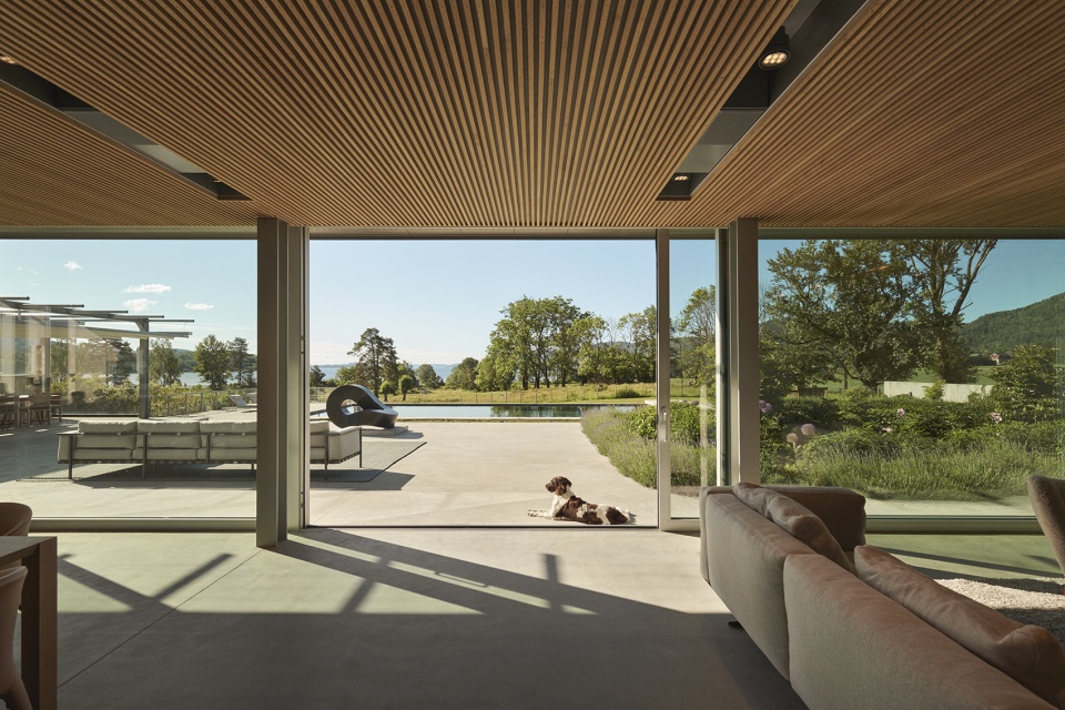 villa aa by c f moller architects