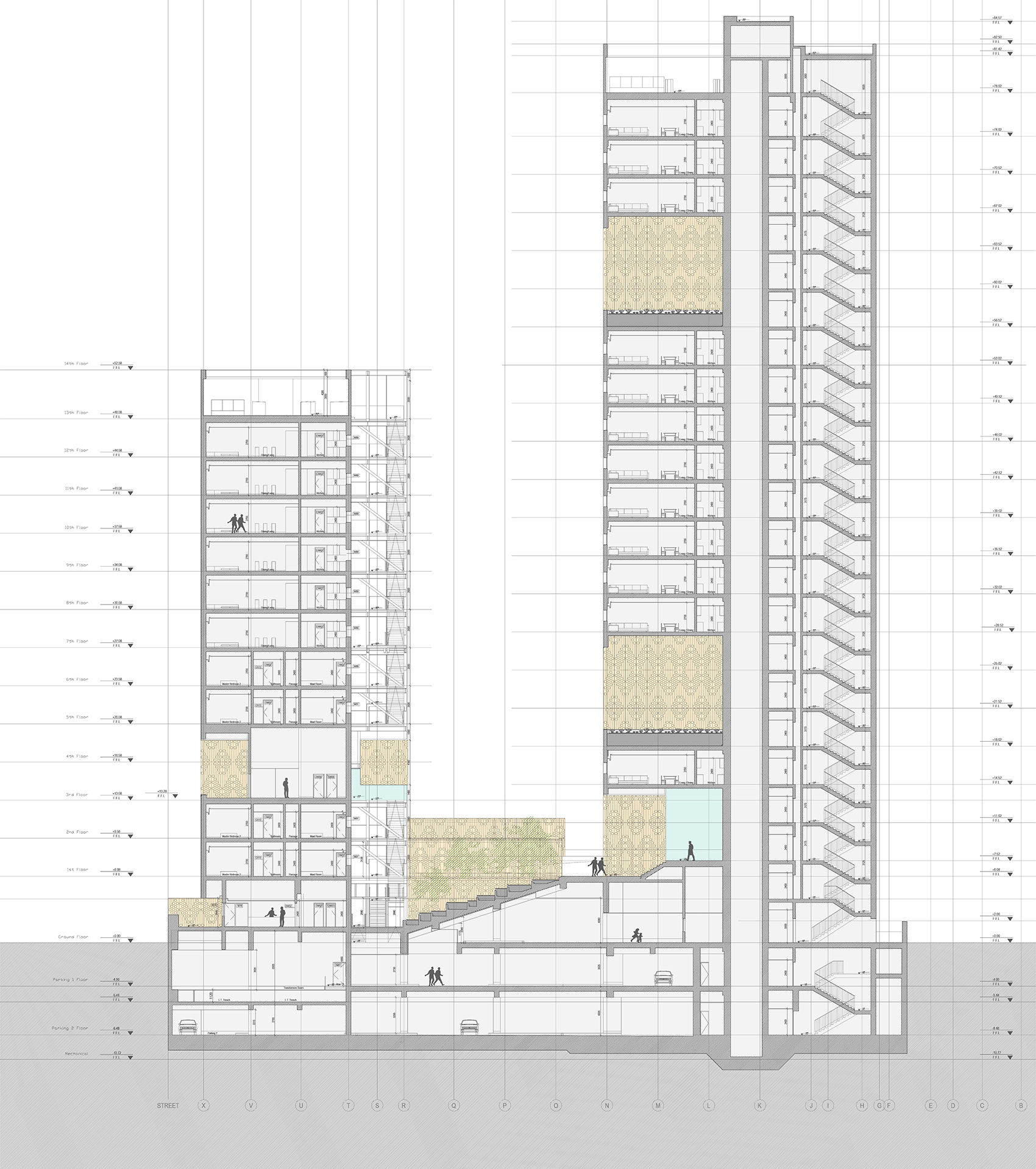 wafra living by agi architects