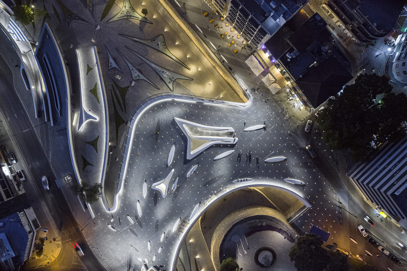 eleftheria square by zaha hadid architects