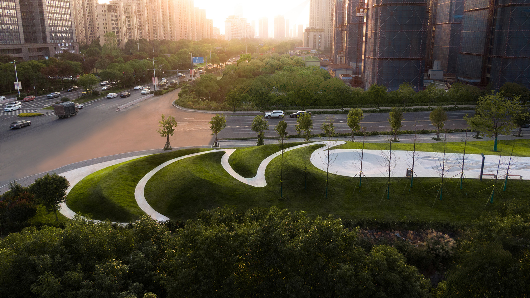 shaoxing mini supernova community park china by hid