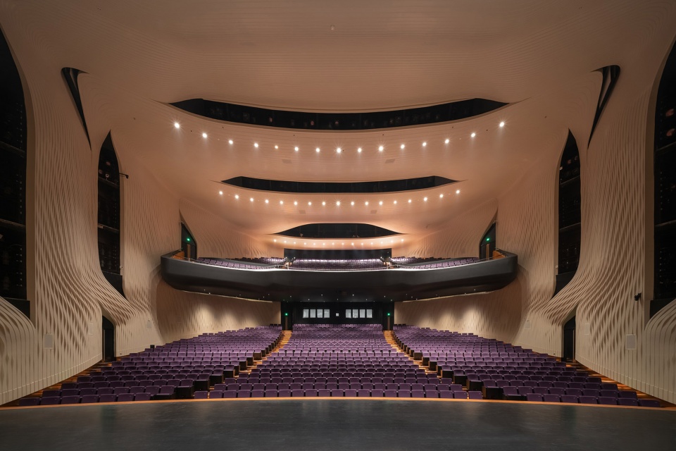 baoan performing arts centre china by rocco design architects associates