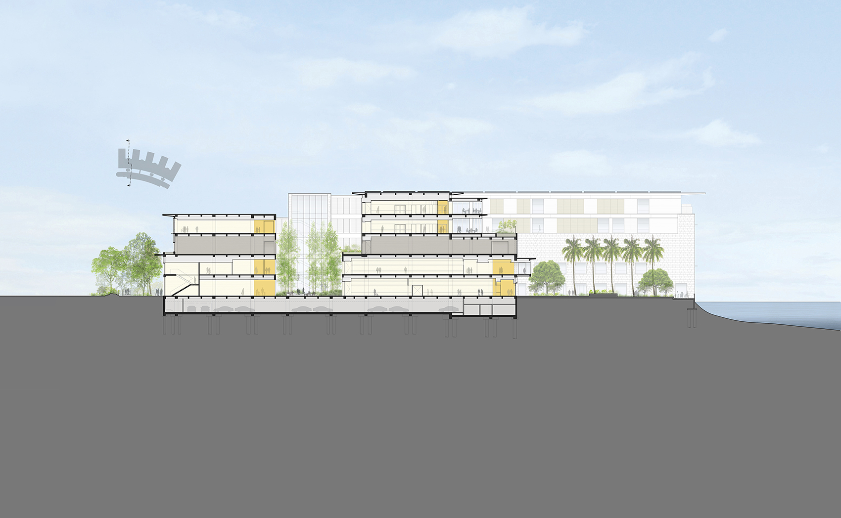 centro hospitalario serena del mar chsm by safdie architects