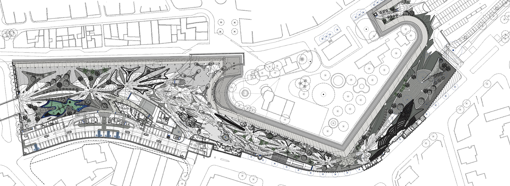 eleftheria square by zaha hadid architects