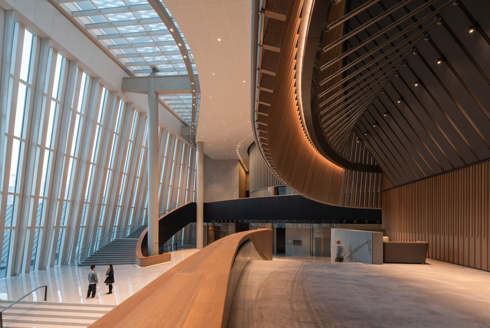 baoan performing arts centre china by rocco design architects associates
