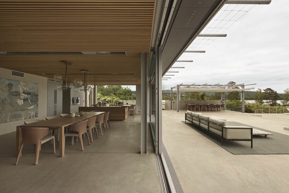 villa aa by c f moller architects