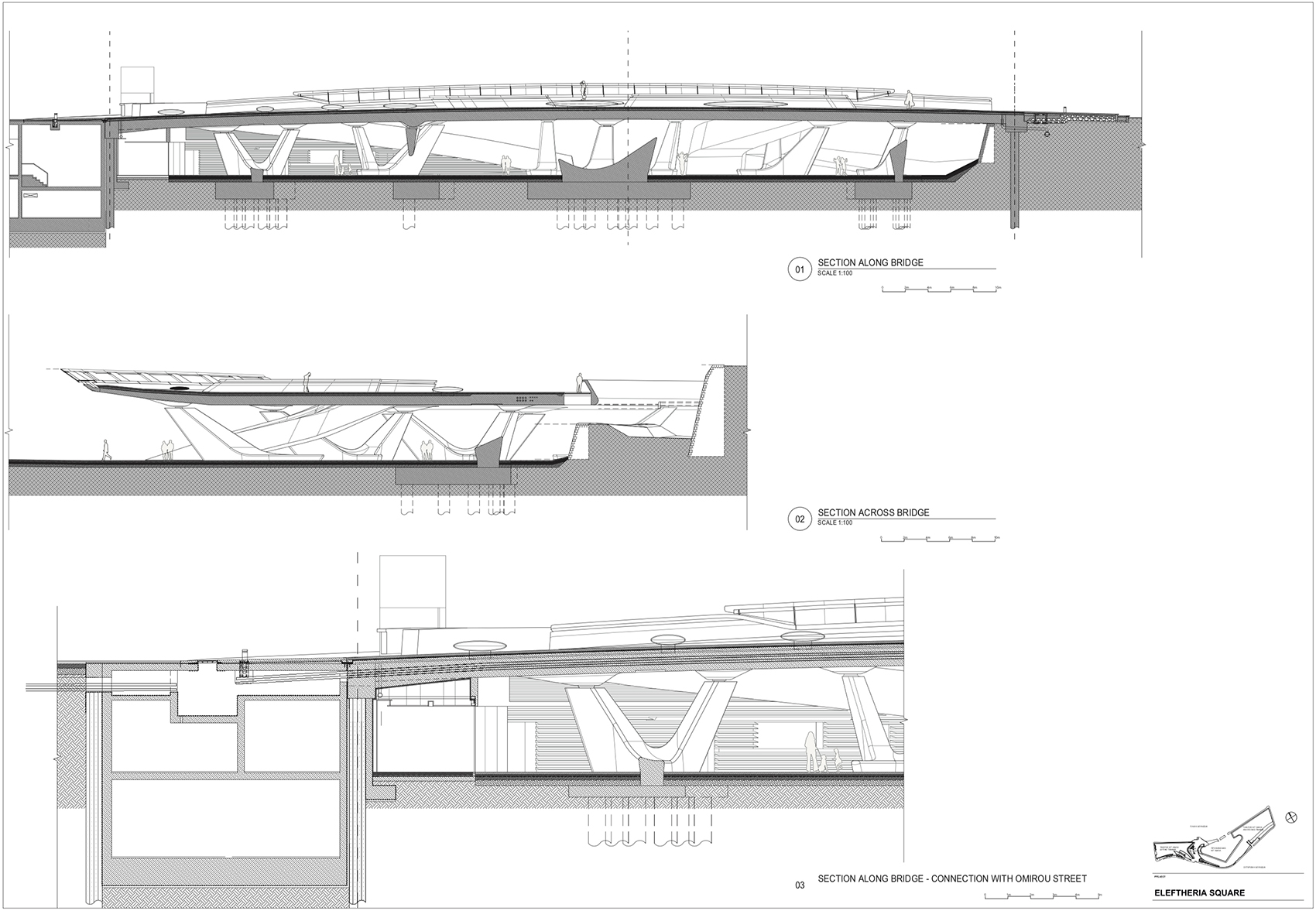 eleftheria square by zaha hadid architects