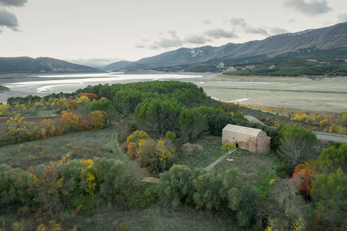 san juan de ruesta hermitage restoration by sebastian arquitectos