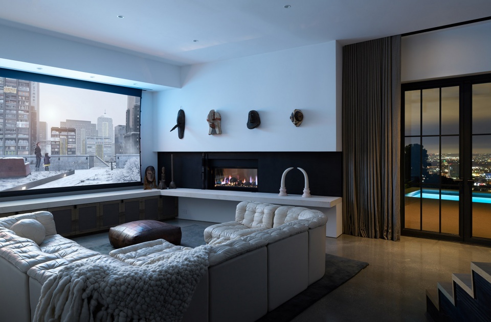 Hollywood Hills House by Mutuus Studio