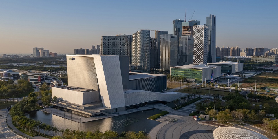 baoan performing arts centre china by rocco design architects associates