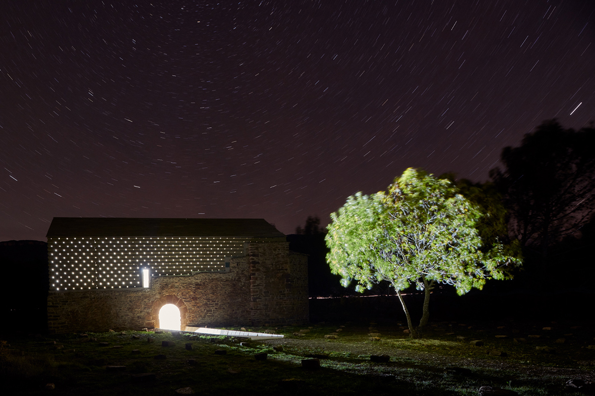 san juan de ruesta hermitage restoration by sebastian arquitectos
