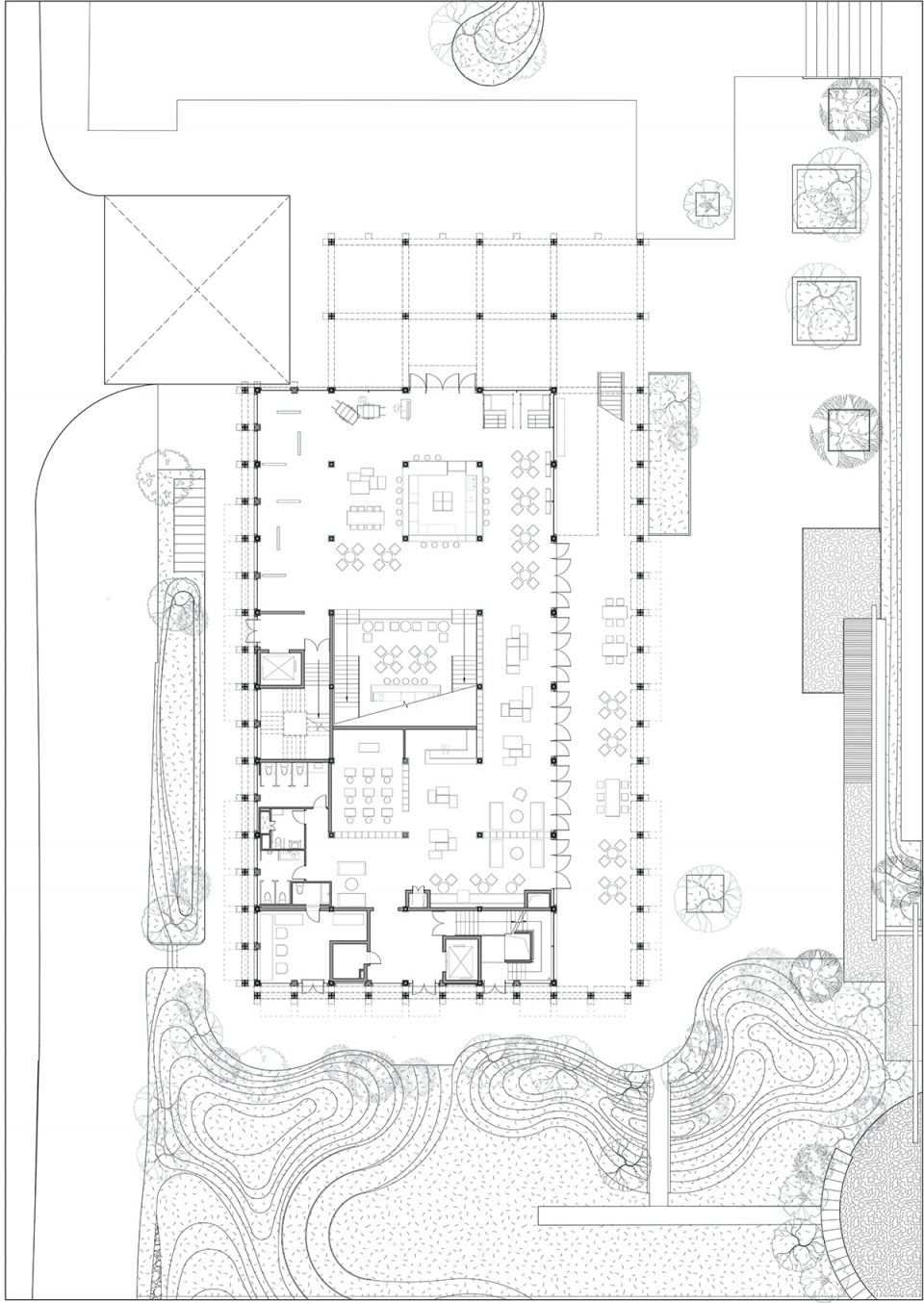 shaoxing rice wine town reception room china by gad