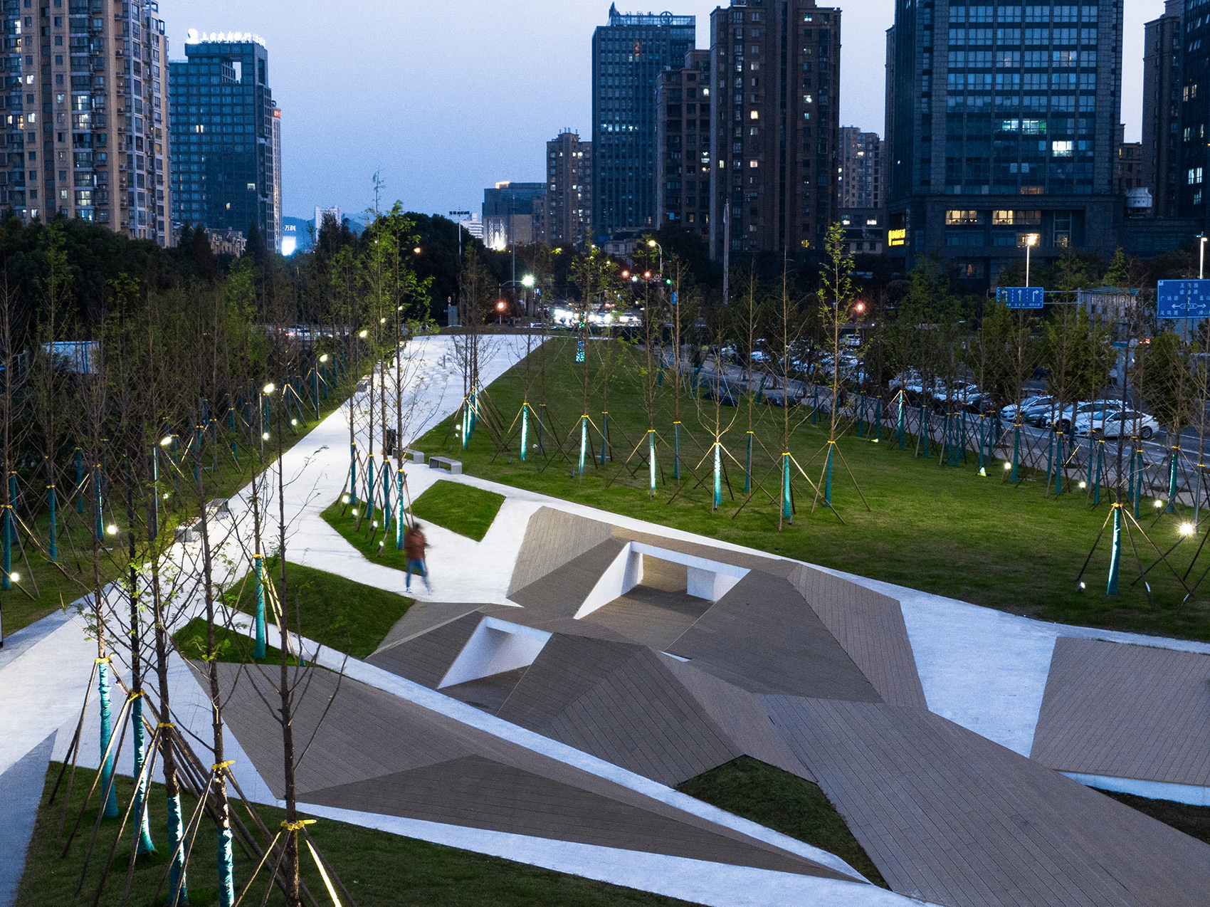 shaoxing mini supernova community park china by hid