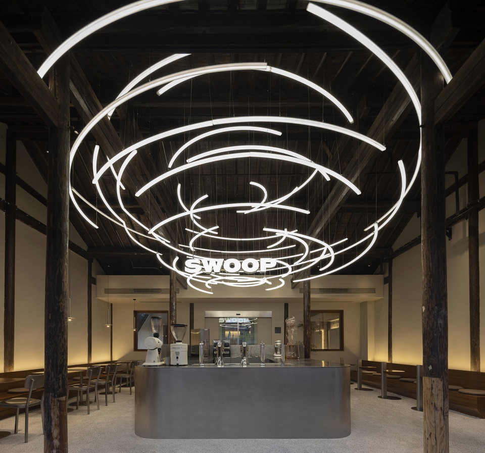 swoop coffee and taixi restaurant china by hangzhou guantang interior design