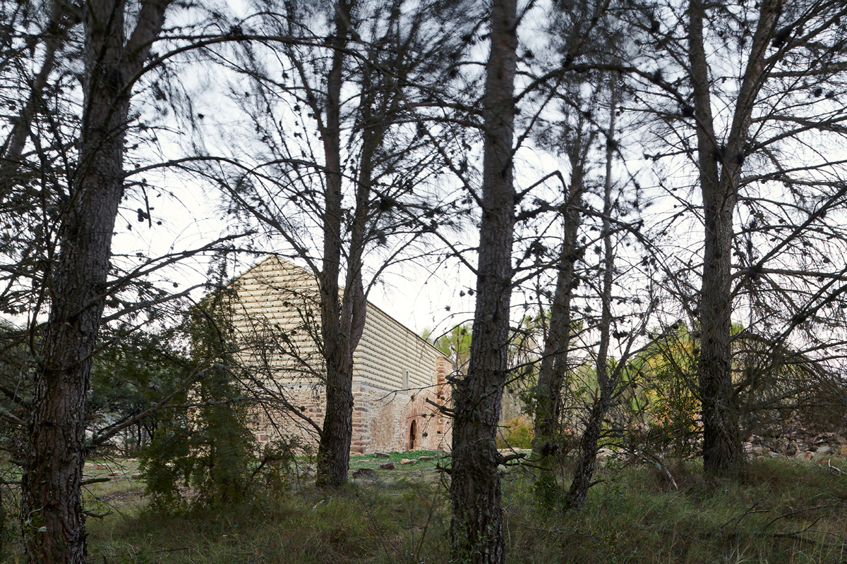 san juan de ruesta hermitage restoration by sebastian arquitectos