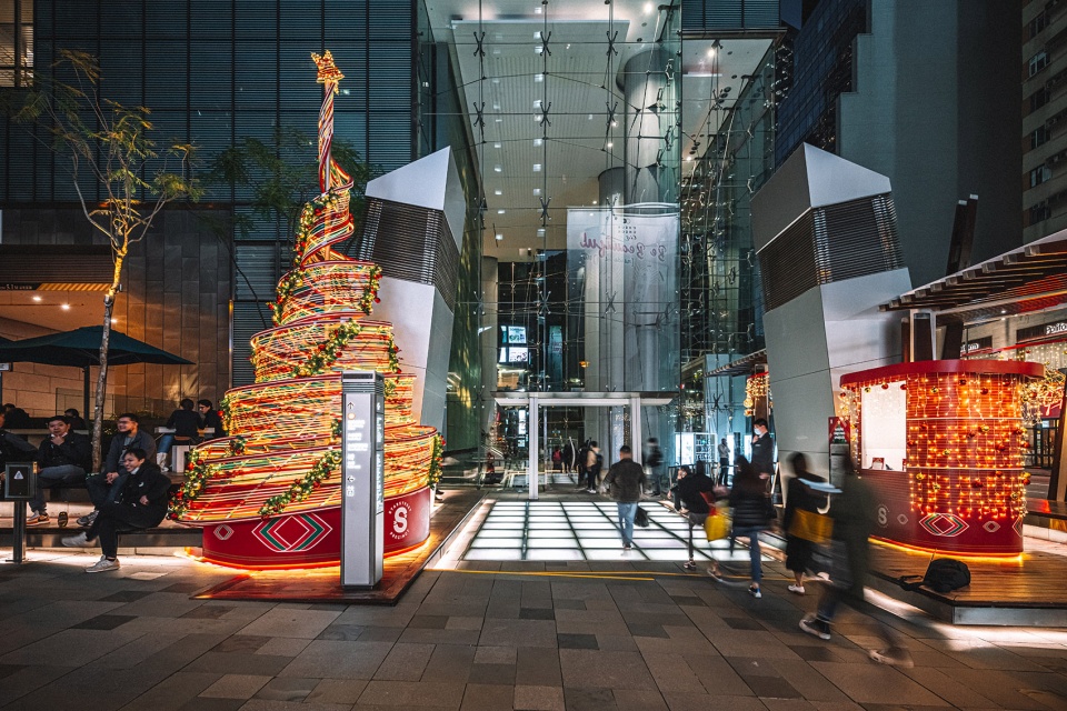 Christmas Installation Starstreet AaaM Architects