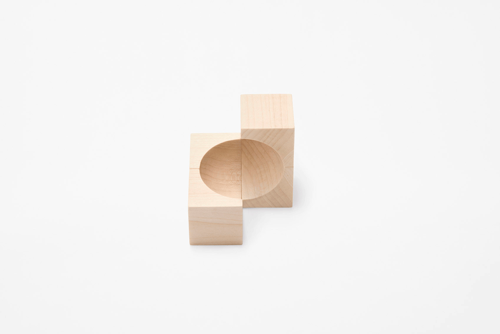 hollow blocks by nendo