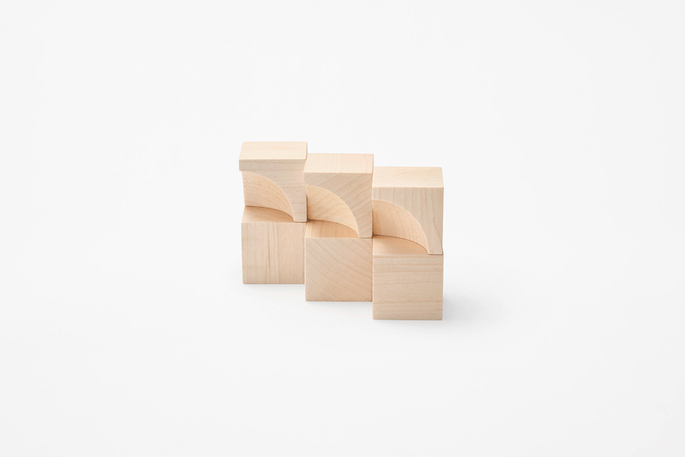 hollow blocks by nendo
