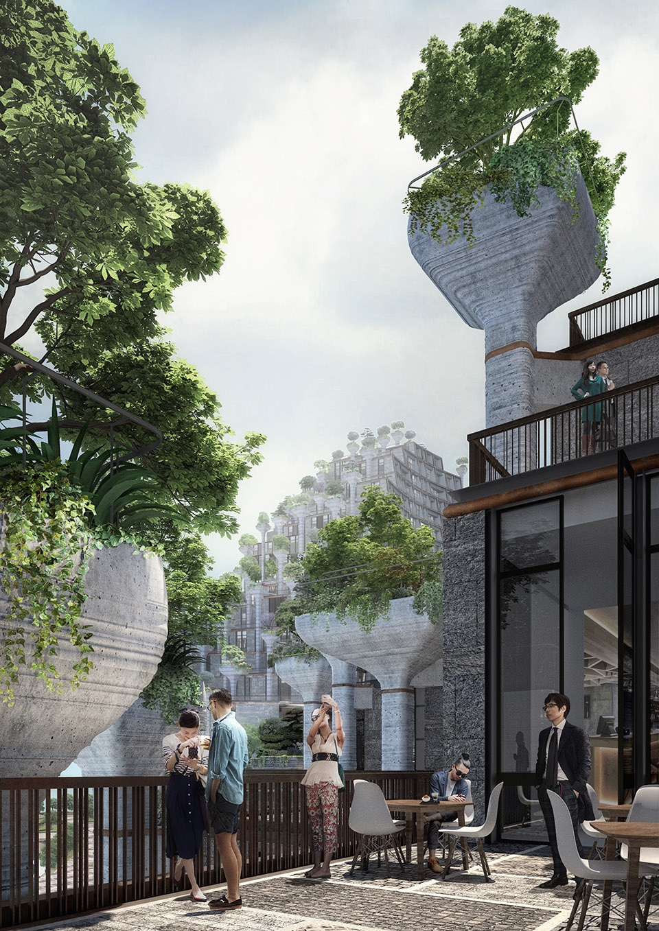 1000 Trees Heatherwick studio